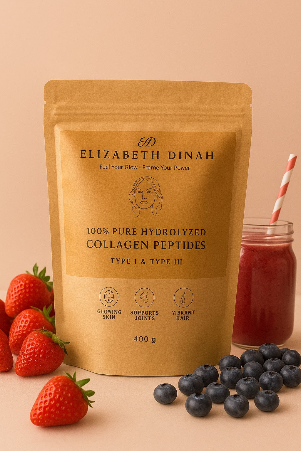 Elizabeth Dinah Collagenpeptides, 400g